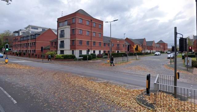 Junction of Abbey park Road and Wolsey Island Way