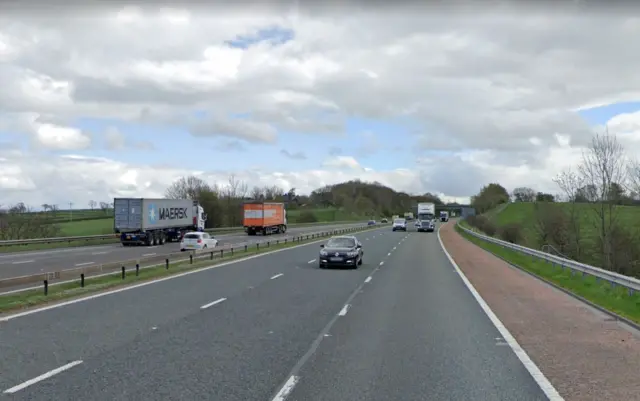 Streetview of the M6