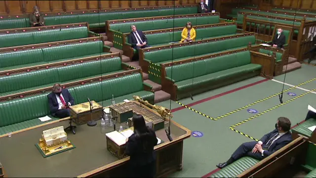 Carmichael on Lib Dem backbench and Patel and dispatch box