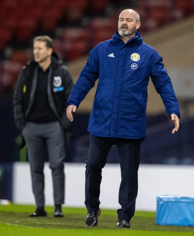 Scotland manager Steve Clarke