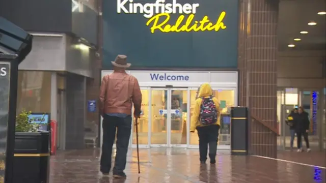 Shopping centre in Redditch