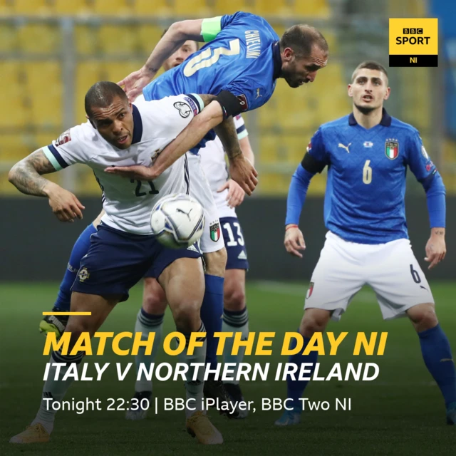 Watch highlights of Italy v Northern Ireland.