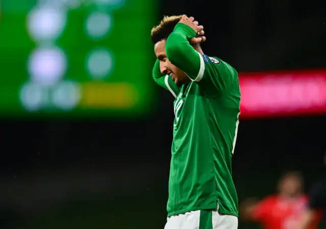 Republic of Ireland's Callum Robinson