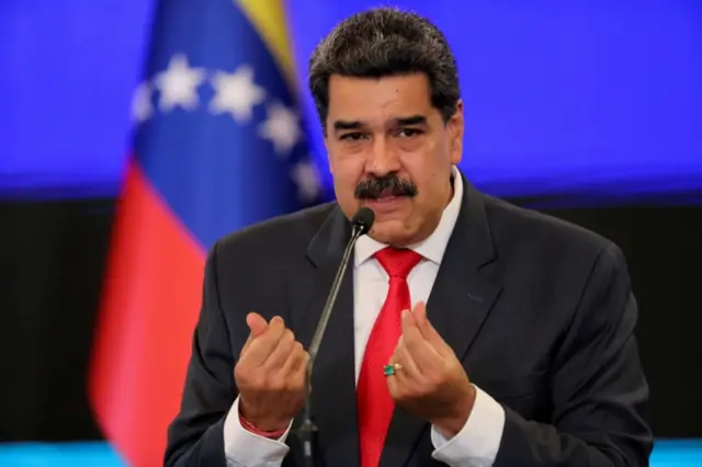 Venezuela's President Nicolas Maduro