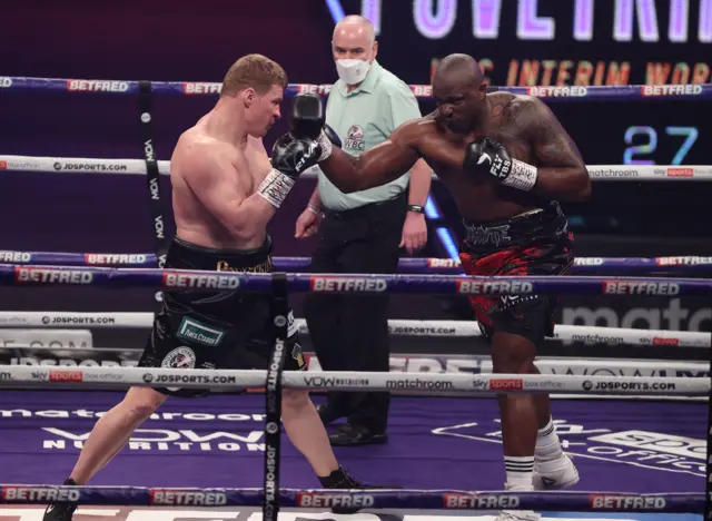 Whyte v Povetkin