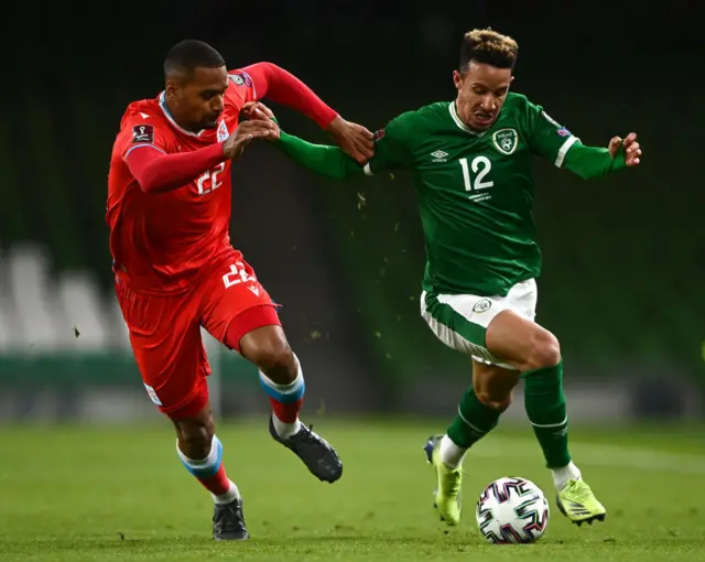 Republic of Ireland's Callum Robinson