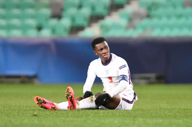 England U21 striker Eddie Nketiah