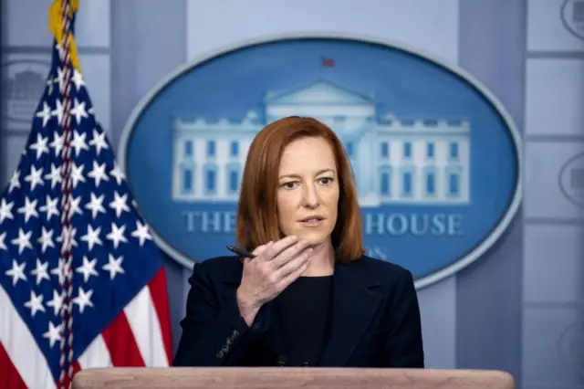 White House Press Secretary Jen Psaki