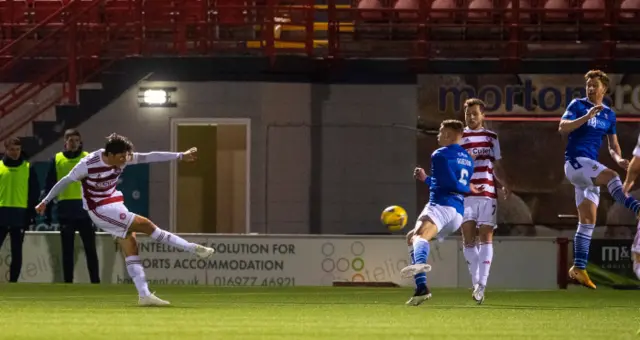 Ross Callachan fires Hamilton ahead