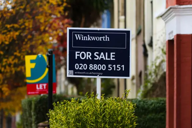Home for sale sign