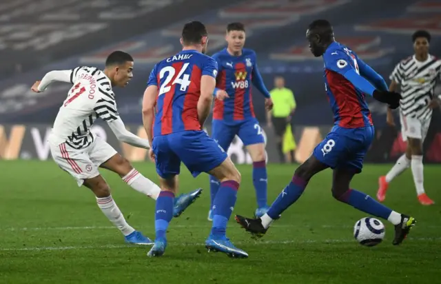 Manchester United's Mason Greenwood