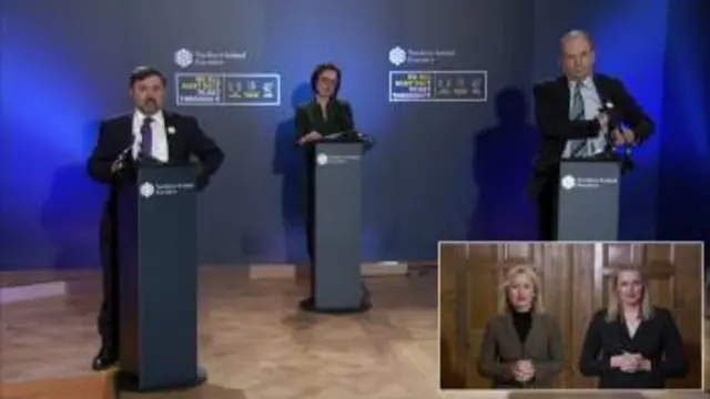 Health press conference update