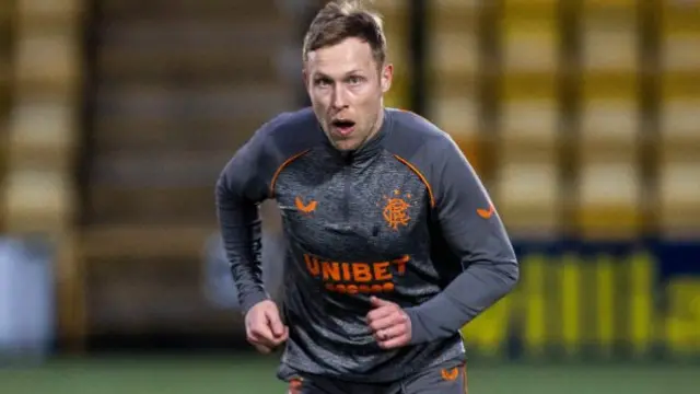 Rangers midfielder Scott Arfield