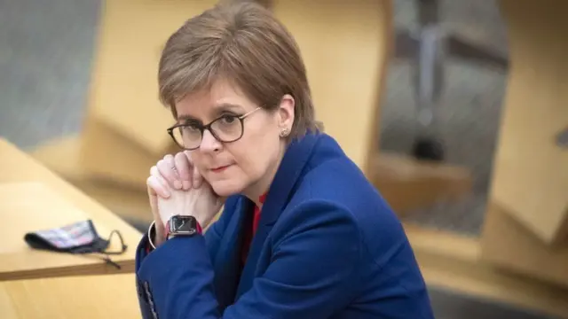 First Minister Nicola Sturgeon