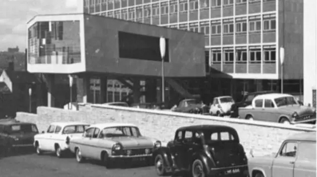 Art pictured in 1964 that is featured in the new designs