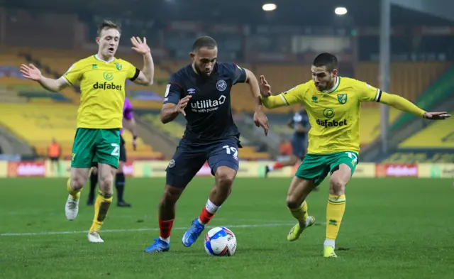 Norwich v Brentford