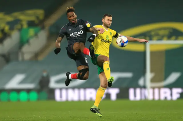 Norwich v Brentford