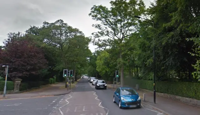 Otley Road in Harrogate