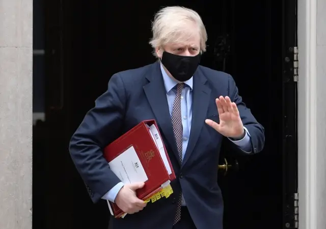 PM leaving No10 Downing Street