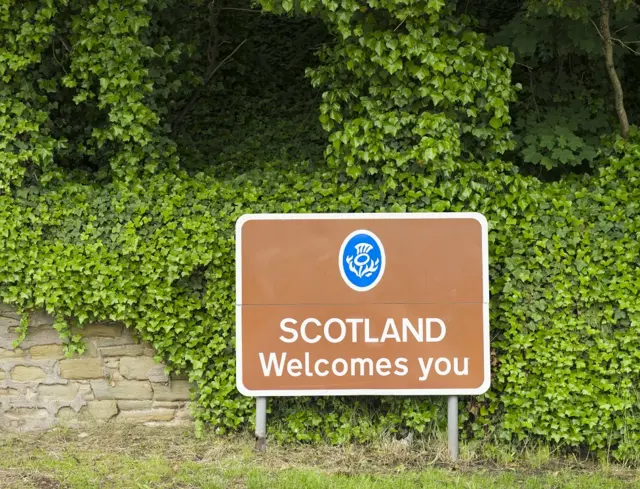 Scotland border