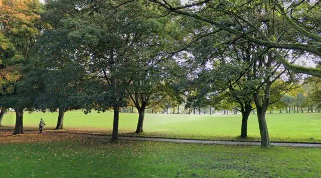 Woodhouse Moor park in Leeds