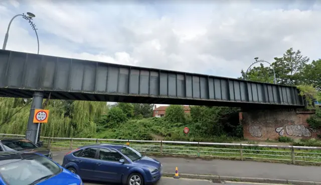 Bridge over Huntington Road, York