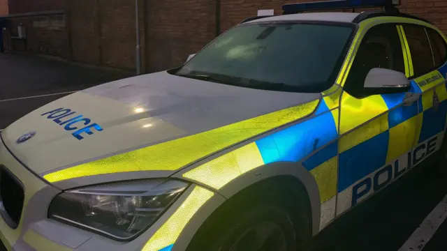 Leicestershire Police car