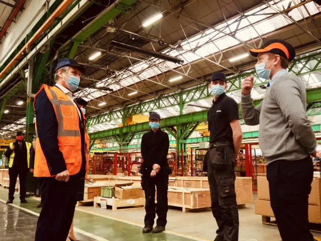 Kier Starmer at Alstom