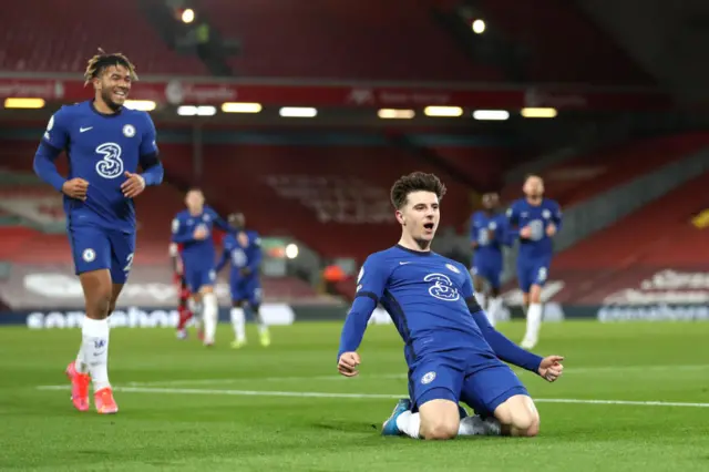 Mason Mount scores for Chelsea