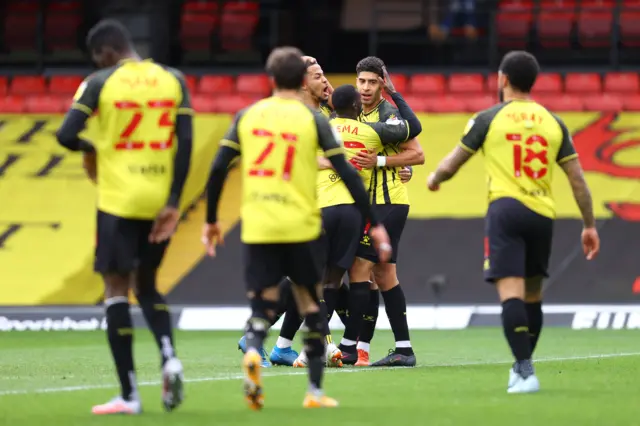 Watford celebrate