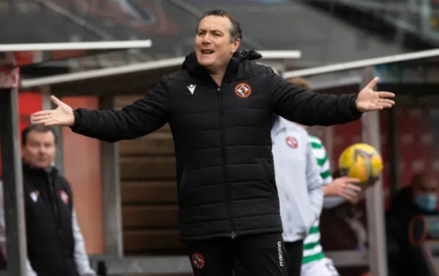 Dundee United manager Micky Mellon