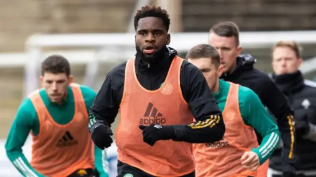 Celtic striker Odsonne Edouard