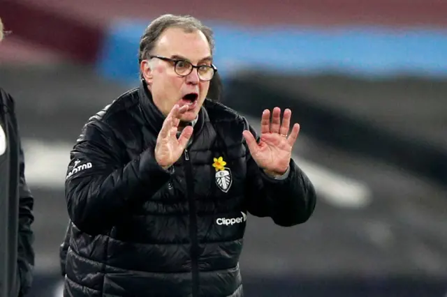 Leeds manager Marcelo Bielsa