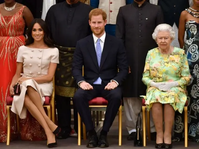 Meghan, Harry and the Queen