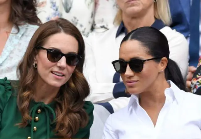 Duchess of Cambridge and Duchess of Sussex