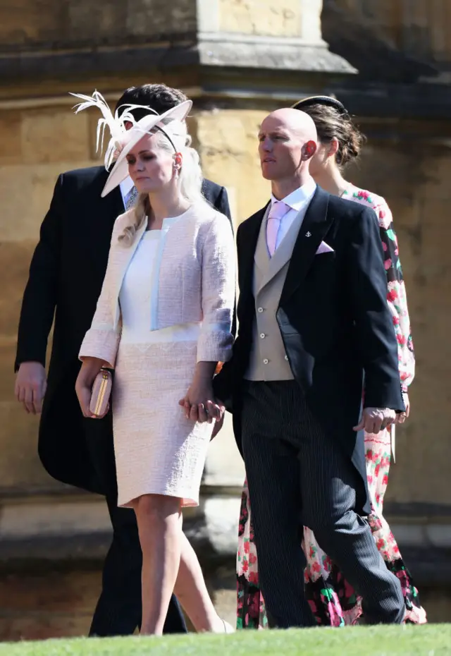 Dean Stott arrives for the wedding ceremony of Britain's Prince Harry, Duke of Sussex and US actress Meghan Markle at St George's Chapel, Windsor Castle, in Windsor, on May 19, 2018.