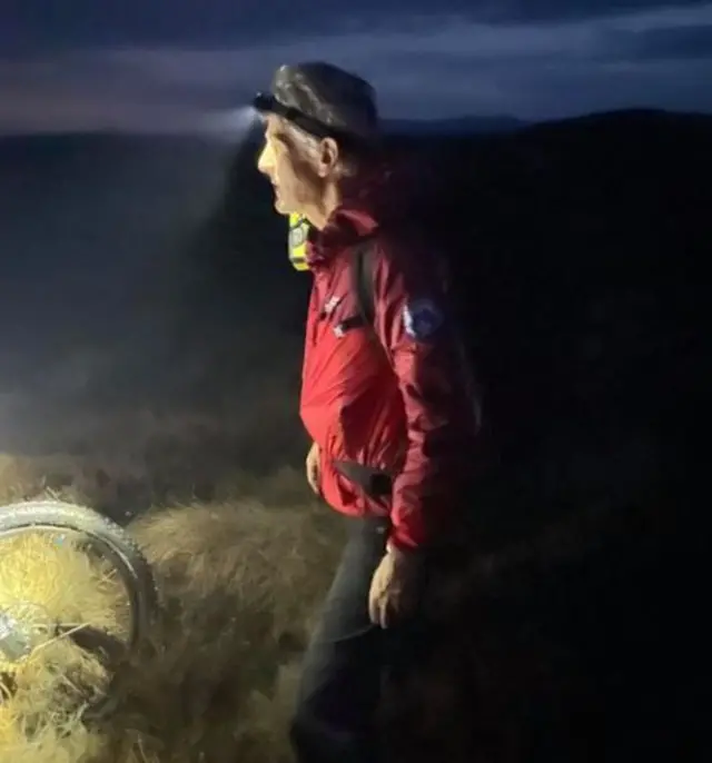 Northumberland National Park MRT volunteer