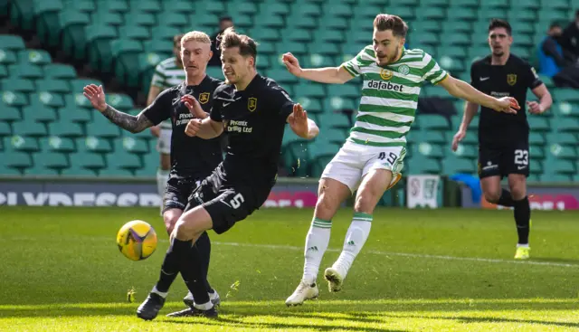 James Forrest scored on his first Premiership start since September