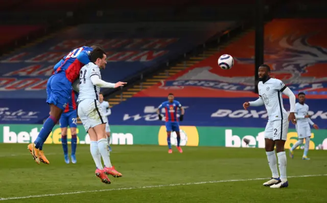 Christian Benteke scores for Crystal Palace