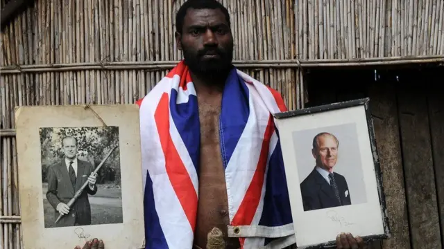 On Tanna island in Vanuatu, some islanders view Prince Philip as a sacred figure