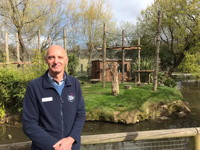 Zoo operations manager Dave Folland