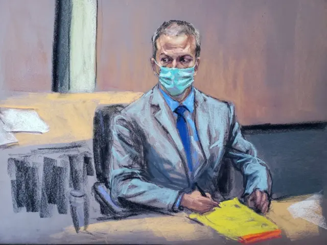 Chauvin has been writing extensive notes throughout the trial