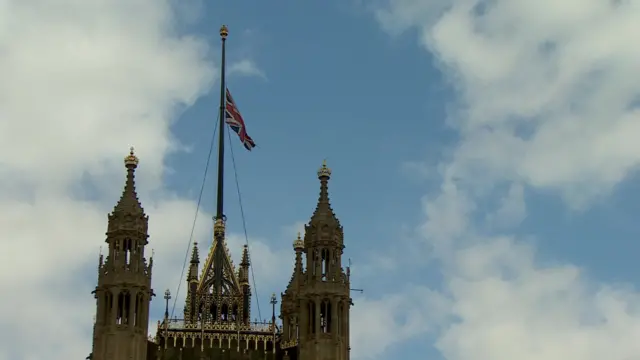 Flag at half-mast