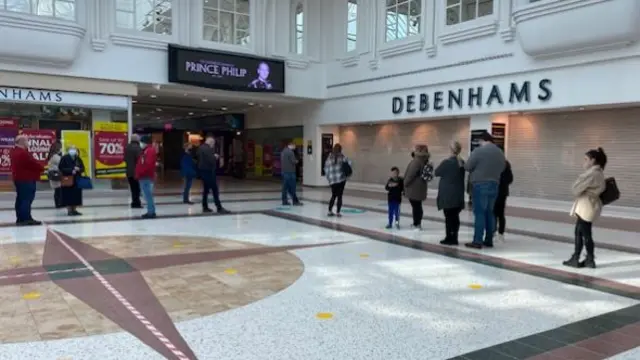 Debenhams in Telford