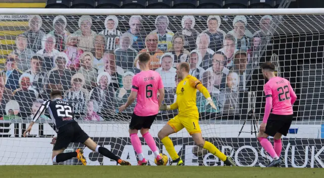 Marcus Fraser's last-gasp strike sent St Mirren through