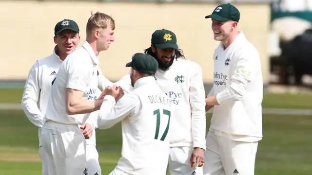 Nottinghamshire celebrate