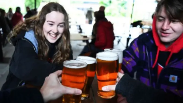 Drinking outdoors