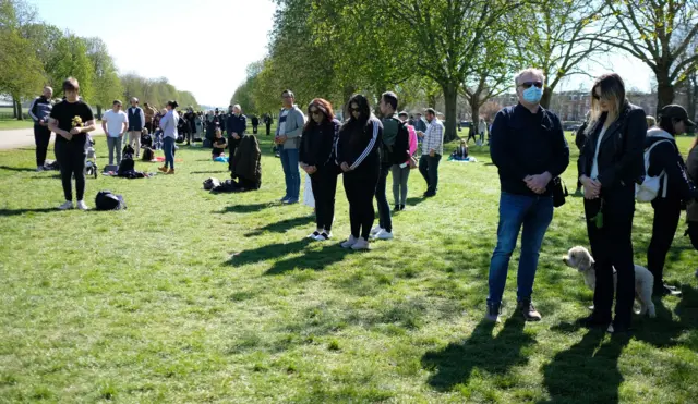 People on the Long Walk