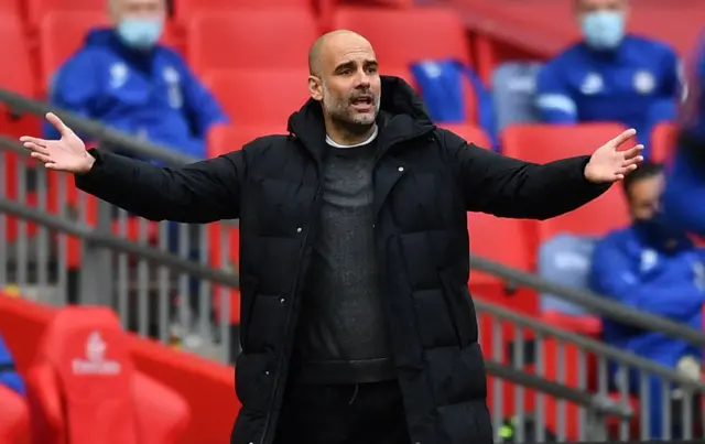 Pep Guardiola, Manchester City, Chelsea, FA Cup semi-final