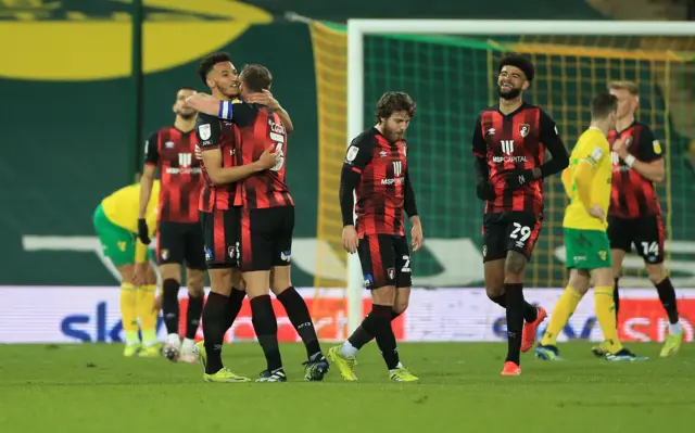 Bournemouth celebrate